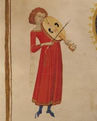 En musiker, från 